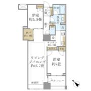 Brillia WELLITH月島の間取り画像