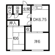 若草苑の間取り画像