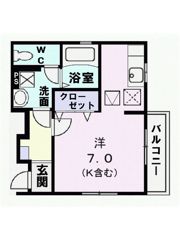 フリーデ・エムの間取り画像