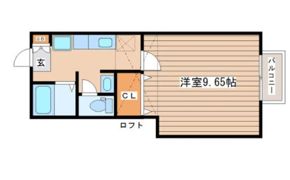 サゥーヂビバⅠの間取り画像