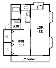 レアール早出Bの間取り画像