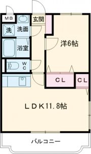 グレースヒルズ上峰の間取り画像