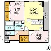 Dーroomフィオレンテ富沢西の間取り画像