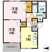 トリヴァンベール蓮根の間取り画像