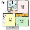 コーポアルファーⅡの間取り画像