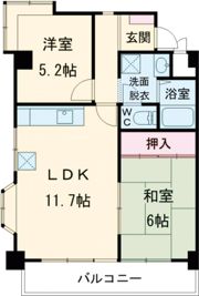 ジュネス21の間取り画像