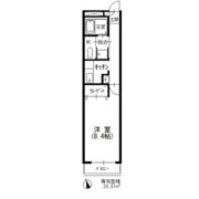studio Nの間取り画像