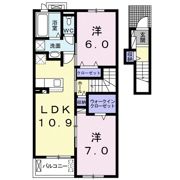 ドミールⅡの間取り画像