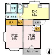 ルグランⅢ Bの間取り画像