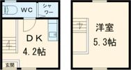 ikka豆津 B棟の間取り画像