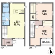 ピースフル岩崎の間取り画像