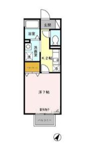 コンフォート宮町の間取り画像