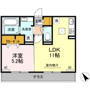 ルネス花岡の間取り画像
