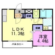 レモングラス釜井の間取り画像