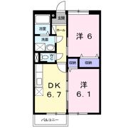 グランデール樋口Aの間取り画像