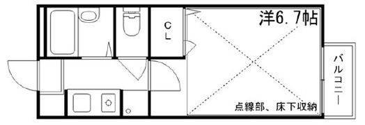 ノーブル青山Ⅱの間取り画像