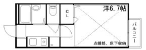 ノーブル青山Ⅱの間取り画像