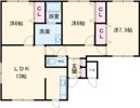 パディーブ亀田本町の間取り画像