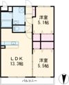 ゼニス森町の間取り画像