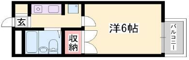 ノーブル青山Ⅰの間取り画像
