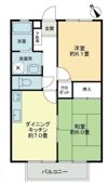 タートルハイツBの間取り画像