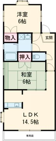パームタウン今池の間取り画像