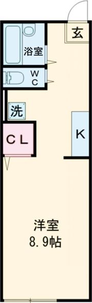 シティハイム ヒロの間取り画像