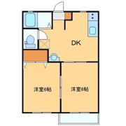 カロタあずさ Aの間取り画像