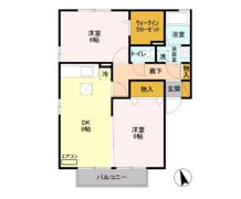 グランドゥールの間取り画像