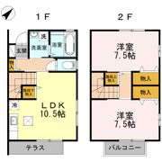 フリーデン・ハイムの間取り画像