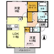 アミュレット A棟の間取り画像