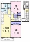 フォレストPARK Bの間取り画像