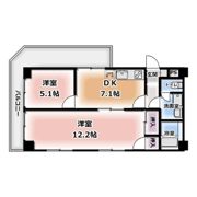 エステート丸貞（マルテイ）の間取り画像