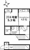 ハーミットクラブハウス金沢八景B棟の間取り画像