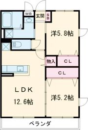 プランドールの間取り画像