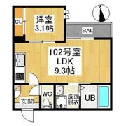 グランティック和の間取り画像