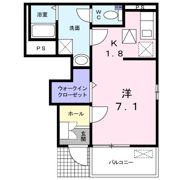セルサス．Dの間取り画像