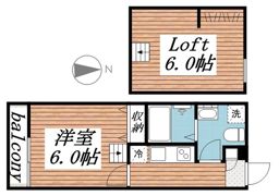 キューブAの間取り画像