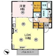 ドエル福島 Dの間取り画像