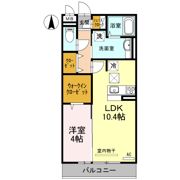 ヴィラ・ウィステリア広畑の間取り画像