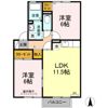 クレールシャトー吉田 C棟の間取り画像