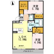 黒石ヒルズの間取り画像