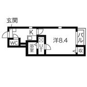 クレフラストひょうたん山の間取り画像