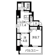 ルシェット白川公園の間取り画像