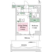 ディアナコート池田山公園の間取り画像
