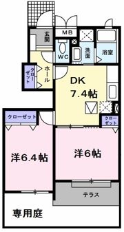 グランフィオーレの間取り画像
