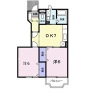 プリムヴェールCの間取り画像