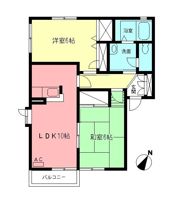 ヴィラグレイスCの間取り画像