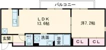 東晃ミシェルの間取り画像
