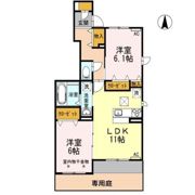 アン プティ シャトンの間取り画像